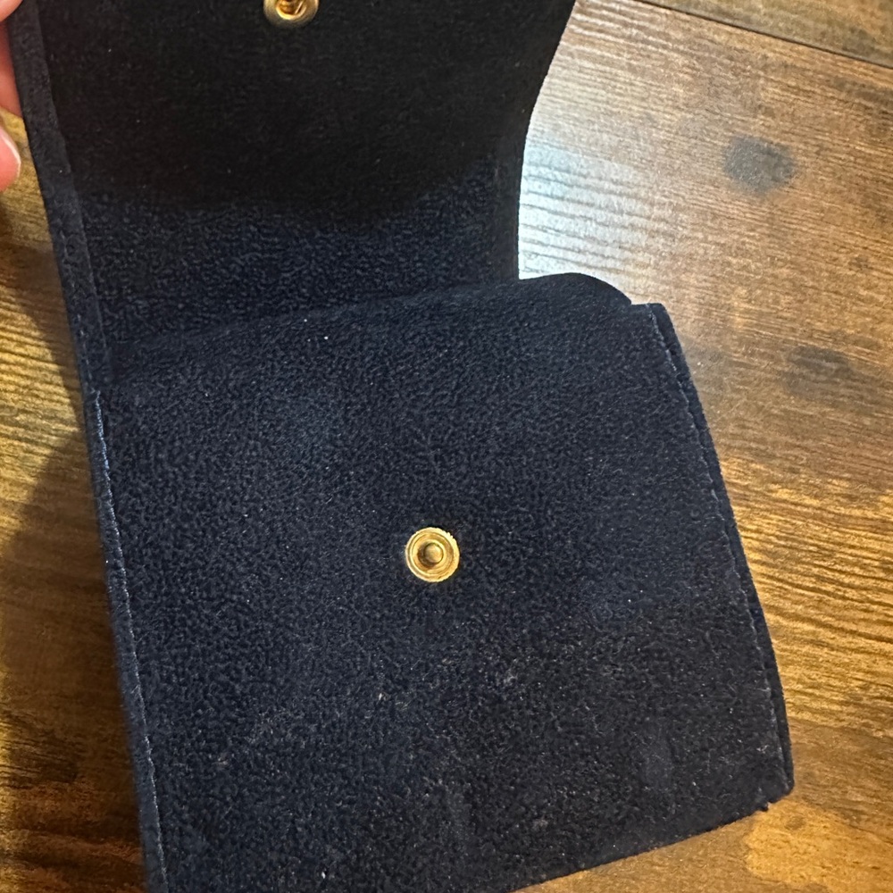 Chopard Blue Velvet Card Holder View 2